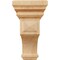 Ekena Millwork 5"W x 5 3/4"D x 10"H Medium Woodruff Wood Corbel, Red Oak CORW05X05X10WFRO - alternate 2